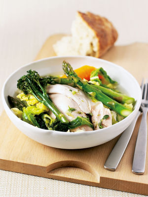 Chicken With Spring Vegetables