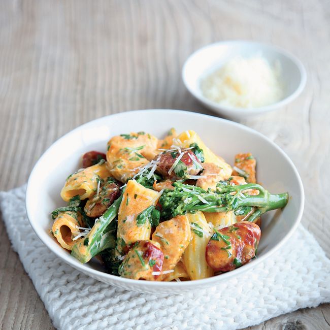 Chicken, Chorizo & Broccoli Pasta