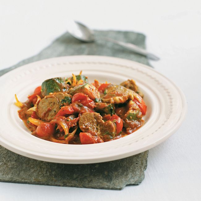 Mediterranean Vegetable Pan-fry With Lamb