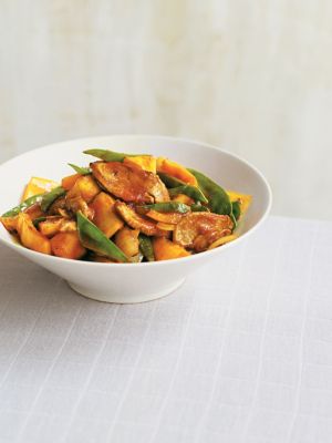 Sweet & Sour Pork With Fresh Pineapple Chunks