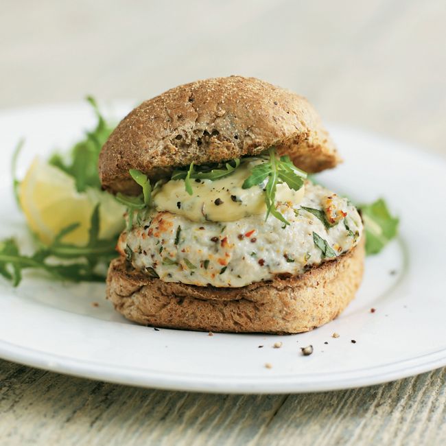 Chicken & Tarragon Burgers