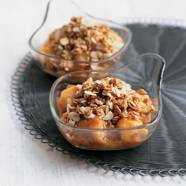 Speedy Apple Crumble-style Desserts