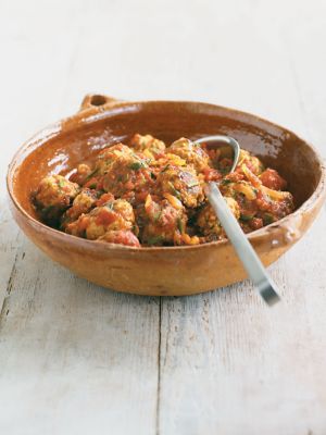 Turkey Meatballs In Rich Tomato & Herb Sauce