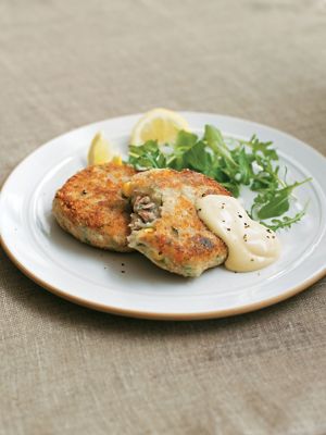 Cheesy Tuna & Sweetcorn Fishcakes
