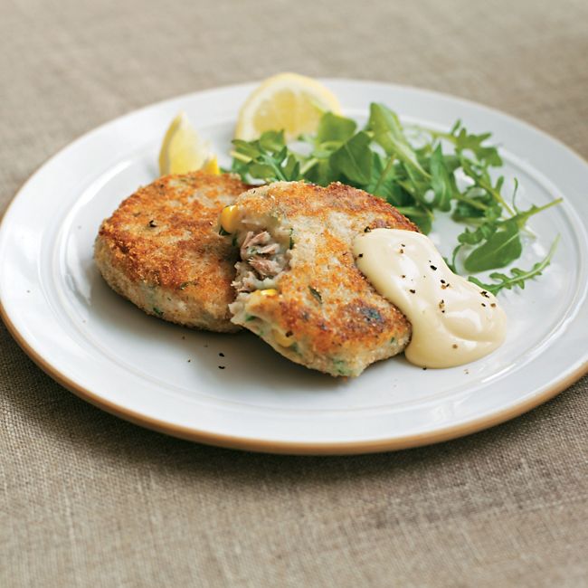 Cheesy Tuna & Sweetcorn Fishcakes