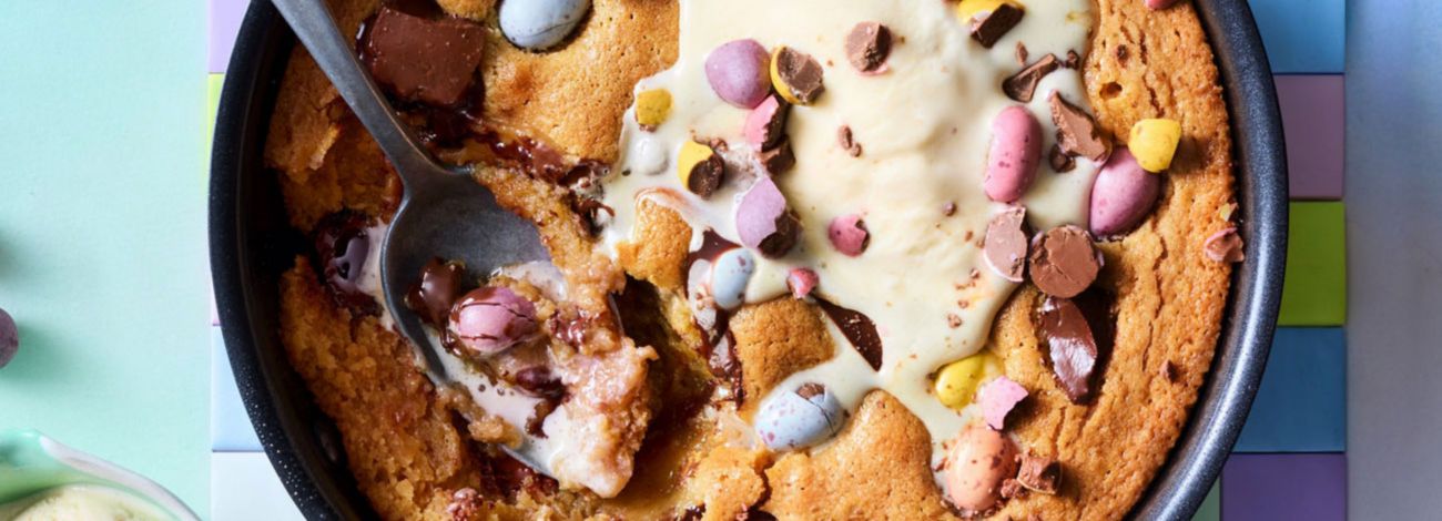 Easter Blondie Speckled Eggs