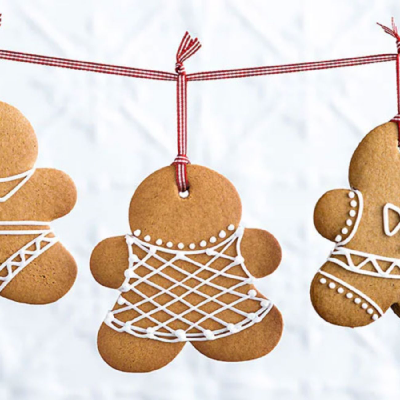 Gingerbread men bunting