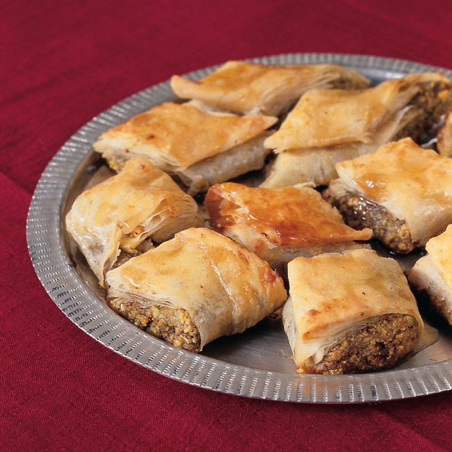 Pistachio Baklavas