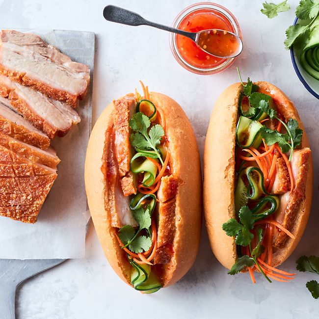 Easy Pork Belly Banh Mi