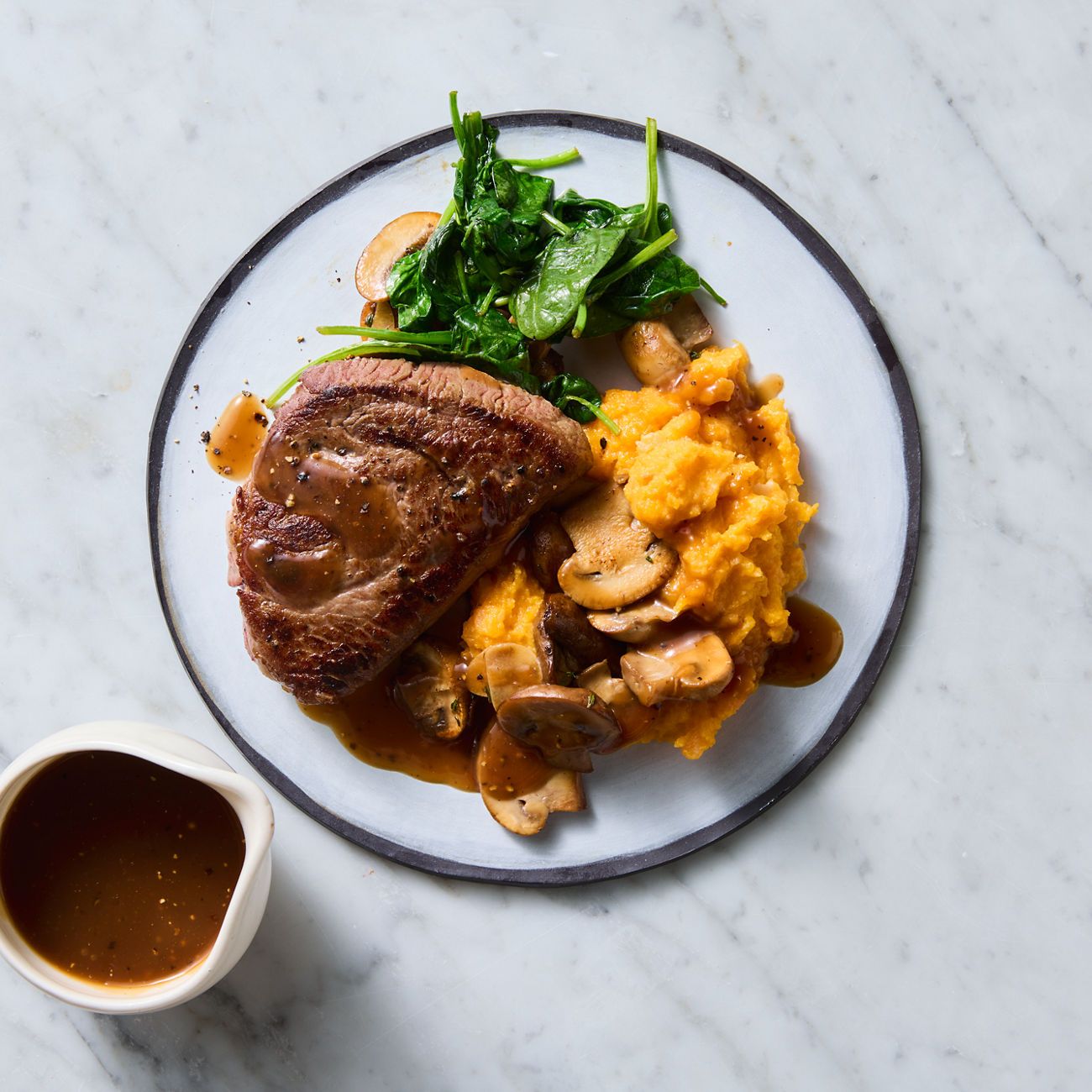 Beef rump with mushrooms Recipe | Woolworths