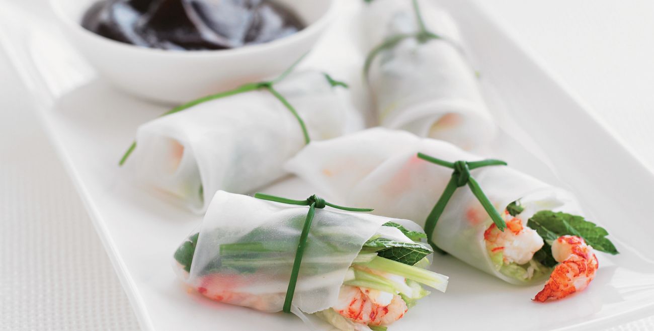 Crayfish Rolls With Hoisin Sauce Recipe Woolworths