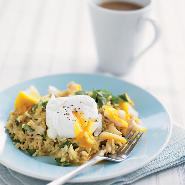 Kedgeree With Soft-poached Eggs