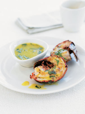 Lobster Tails With Tarragon Dressing