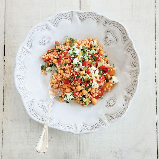 Mediterranean Bowl of Giant Couscous