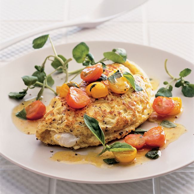 Goats' Cheese Omelettes