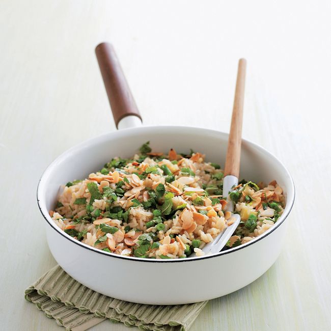 Spring Vegetable & Herb Pilaf