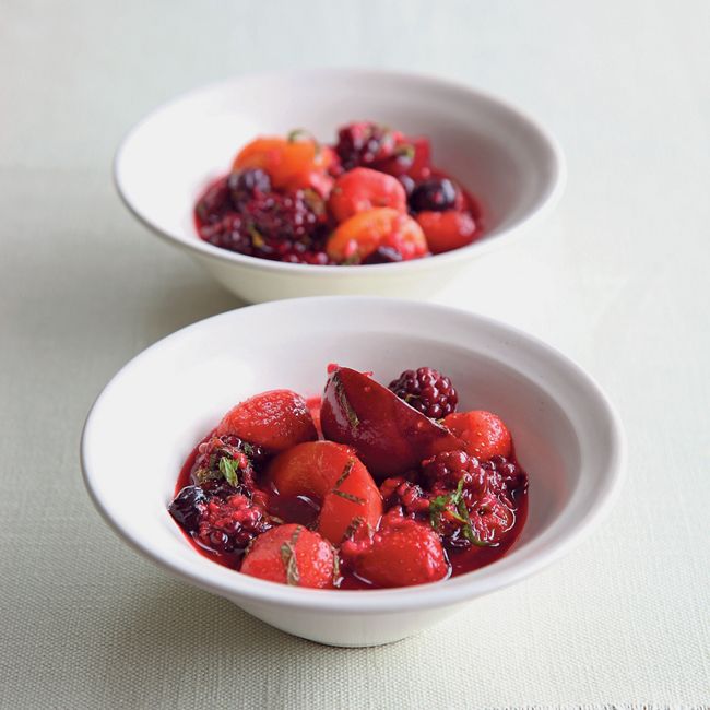 Berry & Mint Compote
