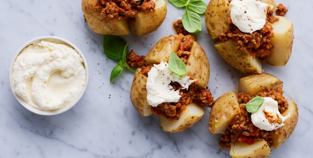 Jacket potatoes