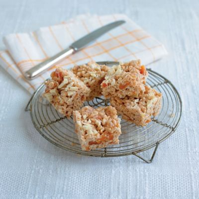 White Chocolate & Apricot Squares