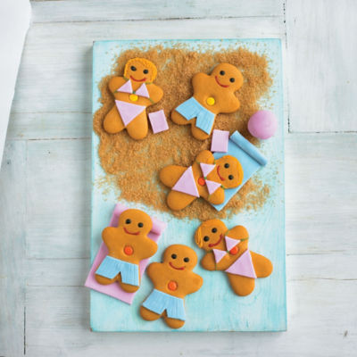 Gingerbread People Beach Party