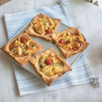 Mini Brie & Tomato Quiches