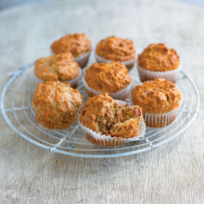 Wholemeal Cheese & Bacon Breakfast Muffins