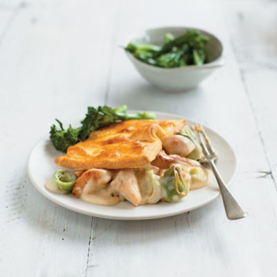 Chicken, Bacon & Leek Pies