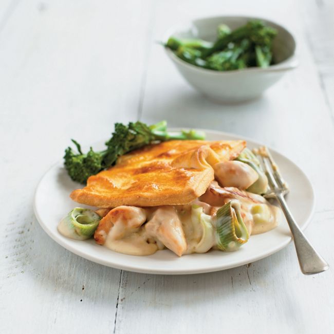 Chicken, Bacon & Leek Pies