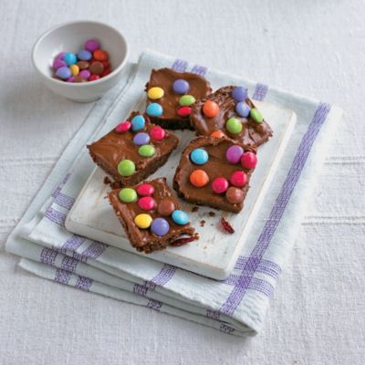 Chocolate & Cranberry Crunch Squares