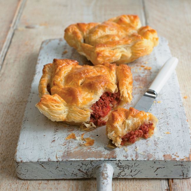 Corned Beef & Tomato Pies
