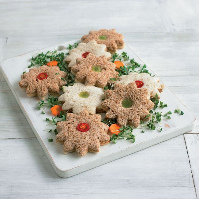 Flower Garden Sandwiches