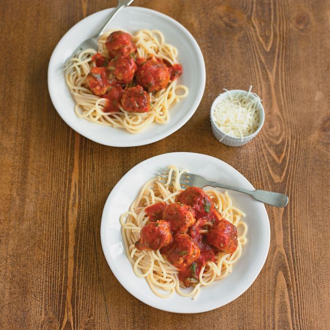 Chilli & Mustard Turkey Meatballs & Herb Tomato Sauce