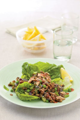 Sardine & Lentil Salad
