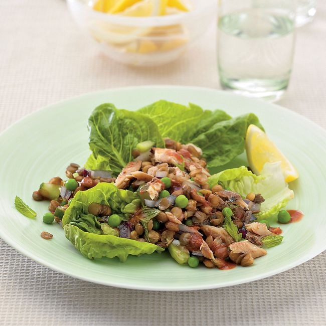 Sardine & Lentil Salad