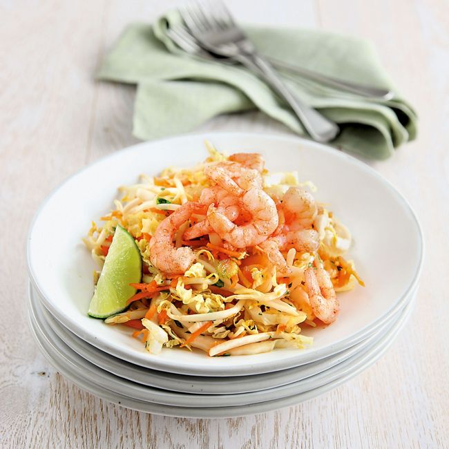 Lime & Ginger Prawn Coleslaw