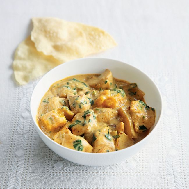 Simple Mango & Coconut Curry With Coriander