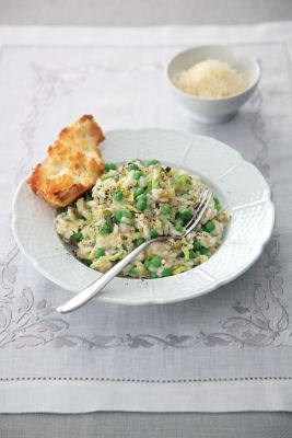 Pea, Parmesan & Mint Risotto