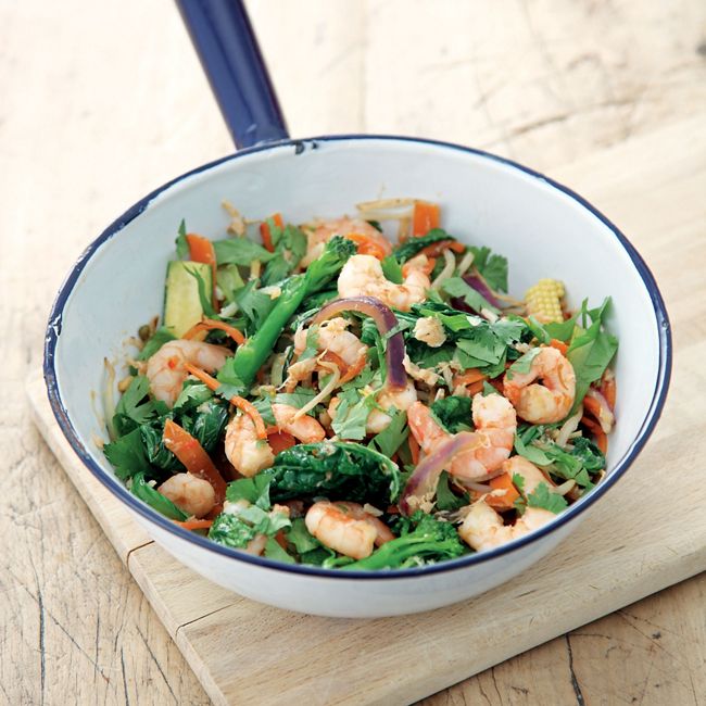 Asian Prawn Crab Stir-fry
