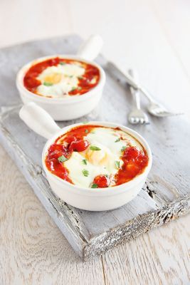 Moroccan Baked Eggs