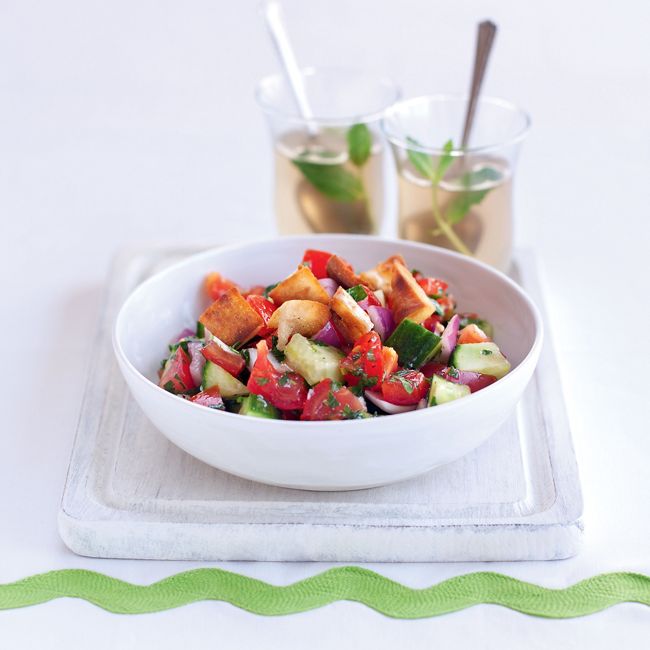 Fattoush With Croutons