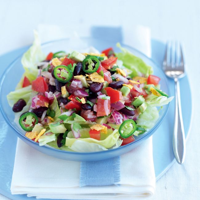 Chop Salad, Mexican Style