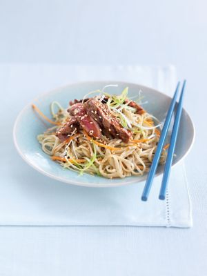 Japanese Beef & Noodle Salad
