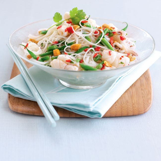 Peanut, Squid & Noodle Salad