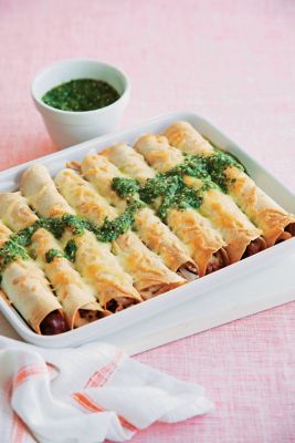 Chicken & Chorizo Enchiladas