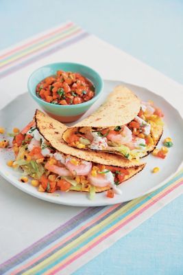 Prawn & Sweetcorn Tacos