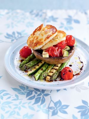 Grilled Vegetable & Haloumi Salad