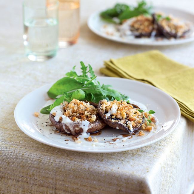 Roast Mushroom Salad