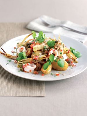 Squid, Fennel & Potato Salad
