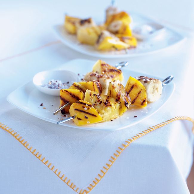 Chargrilled Fruit With Chilli Salt