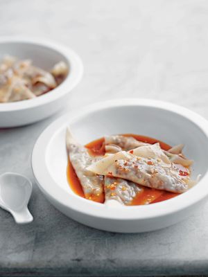 Mushroom & Ginger Wontons